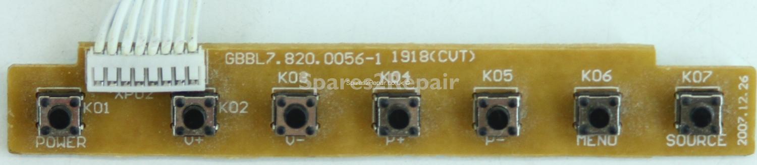 Technika X19/18-TCD-UK - Buttons - GBBL7.820.0056-1 - 1918(CVT)