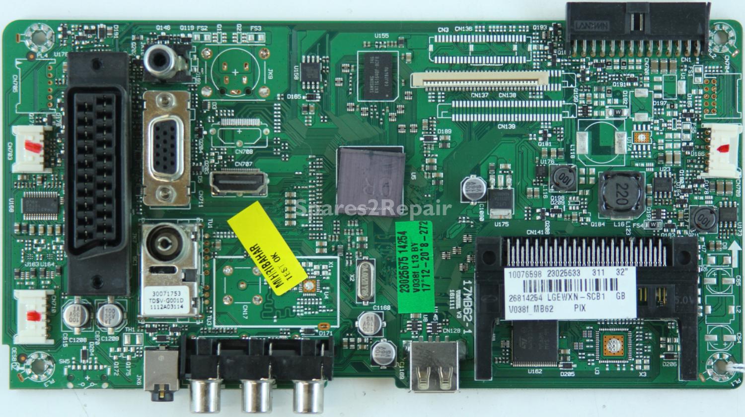 Techwood LCD32860 - Main AV - 23025633 - 17MB62-1 - 161111 V3