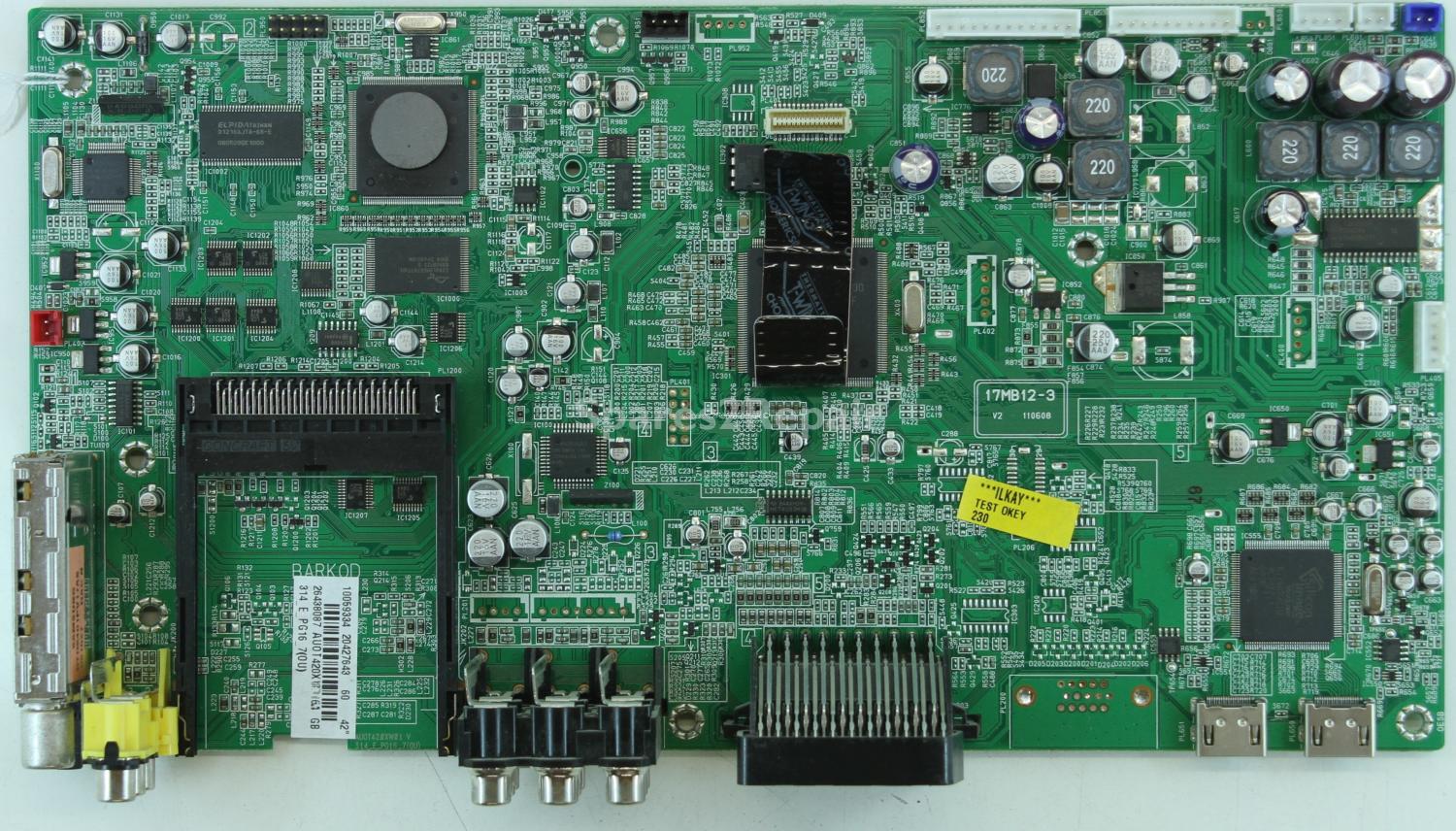 Techwood 42832HD DIGITAL - Main AV - 17MB12-3 V2 - 110608 - 20427643