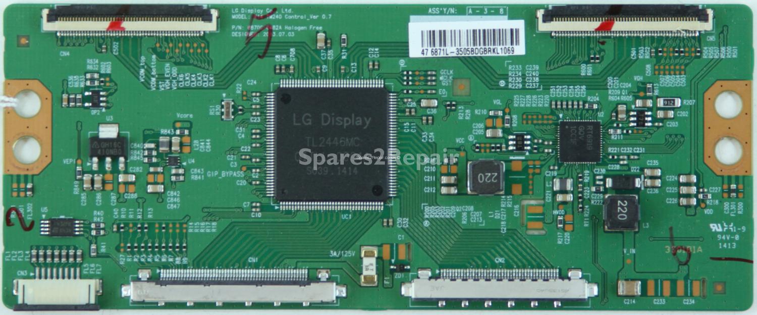 Toshiba 47L7453D - T-Con - 6871L-3505B - 6870C-0482A