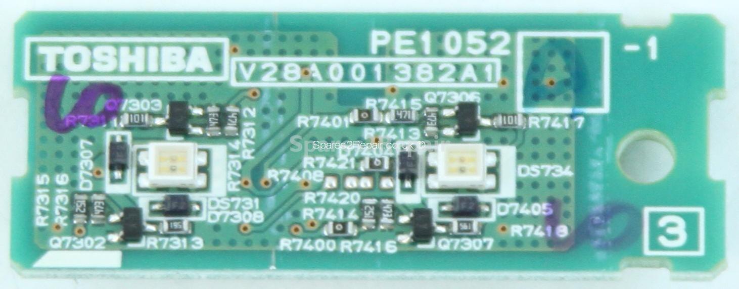 Toshiba 55ZL2 - LEDs - PE1052 A-1 - V28A001382A1