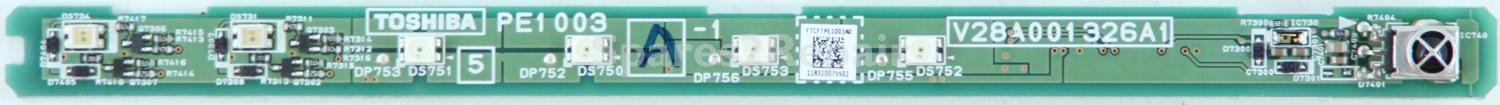 Toshiba 40TL868 - IR- PE1003 A-1 - V28A001326A1