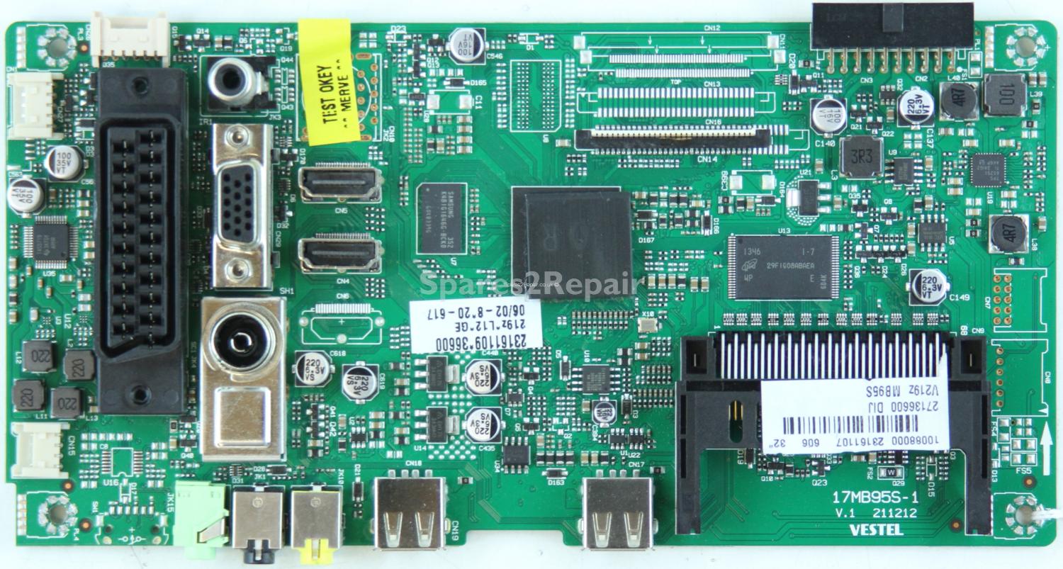 Toshiba 32W1333DB - Main AV - 23161107 - 17MB95S-1 - 211212 - V.1