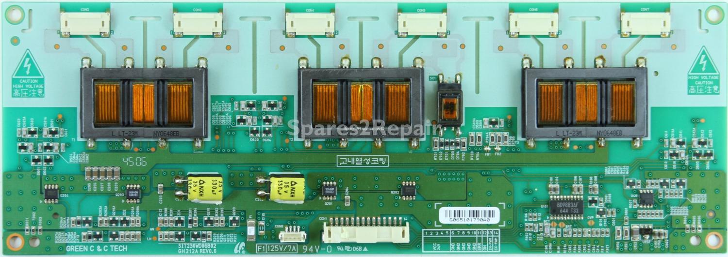 Toshiba 23W330DB - Inverter - SIT230WD06B02 - GH212A - Rev 0.0