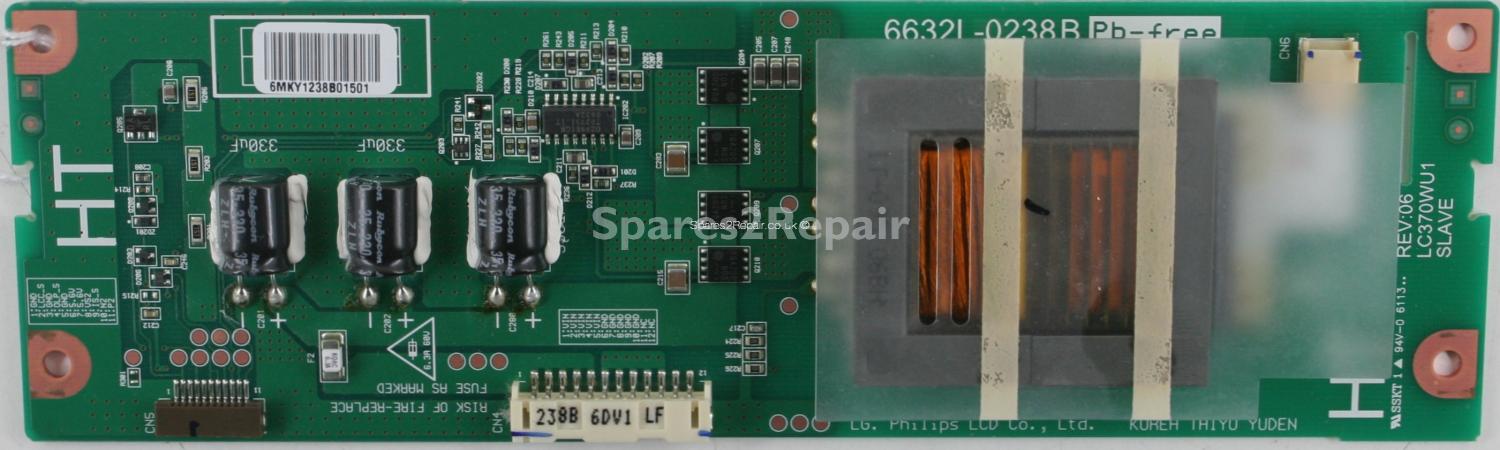 Toshiba 37X3030D - Inverter - 6632L-0238B - KLS-EE37CI-S(HT) - REV:06 - LC370WU1 (SLAVE)