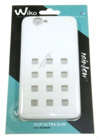Wiko Leather Bag Gsm - Wiko Schutzhulle Rainbow (weiss)