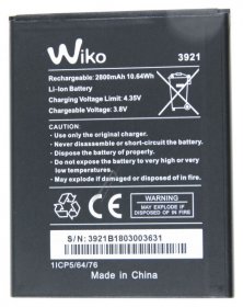 Wiko Phone Battery Packs - Battery With Label
